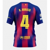Barcelona Ronald Araujo #4 Hjemmebanetrøje 2025-26 Kort ærmer
