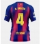 Barcelona Ronald Araujo #4 Hjemmebanetrøje 2025-26 Kort ærmer