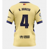 Barcelona Ronald Araujo #4 Udebanetrøje 2025-26 Kort ærmer