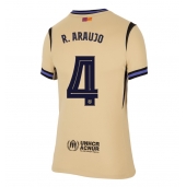 Barcelona Ronald Araujo #4 Udebanetrøje Dame 2025-26 Kort ærmer