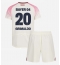 Bayer Leverkusen Alejandro Grimaldo #20 Udebanetrøje Børn 2025-26 Kort ærmer (+ bukser)