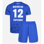 Bayer Leverkusen Edmond Tapsoba #12 Tredje trøje Børn 2025-26 Kort ærmer (+ bukser)