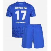 Bayer Leverkusen Eliesse Ben Seghir #17 Tredje trøje Børn 2025-26 Kort ærmer (+ bukser)