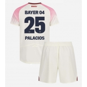 Bayer Leverkusen Exequiel Palacios #25 Udebanetrøje Børn 2025-26 Kort ærmer (+ bukser)