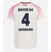 Bayer Leverkusen Jarell Quansah #4 Udebanetrøje 2025-26 Kort ærmer