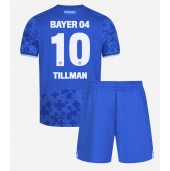 Bayer Leverkusen Malik Tillman #10 Tredje trøje Børn 2025-26 Kort ærmer (+ bukser)