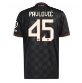 Bayern Munich Aleksandar Pavlovic #45 Tredje trøje 2025-26 Kort ærmer