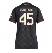 Bayern Munich Aleksandar Pavlovic #45 Tredje trøje Dame 2025-26 Kort ærmer