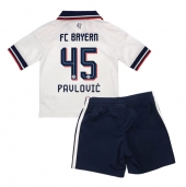 Bayern Munich Aleksandar Pavlovic #45 Udebanetrøje Børn 2026-27 Kort ærmer (+ bukser)