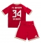 Bayern Munich Ismael Saibari #34 Hjemmebanetrøje Børn 2026-27 Kort ærmer (+ bukser)