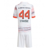 Bayern Munich Josip Stanisic #44 Udebanetrøje Børn 2025-26 Kort ærmer (+ bukser)