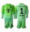 Bayern Munich Manuel Neuer #1 Målmand Hjemmebanetrøje Børn 2025-26 Lange ærmer (+ bukser)