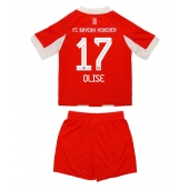 Bayern Munich Michael Olise #17 Hjemmebanetrøje Børn 2025-26 Kort ærmer (+ bukser)