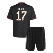 Bayern Munich Michael Olise #17 Tredje trøje Børn 2025-26 Kort ærmer (+ bukser)