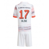 Bayern Munich Michael Olise #17 Udebanetrøje Børn 2025-26 Kort ærmer (+ bukser)