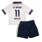 Bayern Munich Nathaniel Brown #11 Udebanetrøje Børn 2026-27 Kort ærmer (+ bukser)