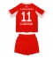 Bayern Munich Nicolas Jackson #11 Hjemmebanetrøje Børn 2025-26 Kort ærmer (+ bukser)
