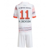 Bayern Munich Nicolas Jackson #11 Udebanetrøje Børn 2025-26 Kort ærmer (+ bukser)