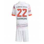 Bayern Munich Raphael Guerreiro #22 Udebanetrøje Børn 2025-26 Kort ærmer (+ bukser)