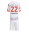 Bayern Munich Raphael Guerreiro #22 Udebanetrøje Børn 2025-26 Kort ærmer (+ bukser)
