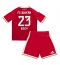 Bayern Munich Sacha Boey #23 Hjemmebanetrøje Børn 2026-27 Kort ærmer (+ bukser)
