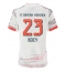 Bayern Munich Sacha Boey #23 Udebanetrøje Dame 2025-26 Kort ærmer