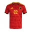 Belgien Alexis Saelemaekers #22 Hjemmebanetrøje VM 2026 Kort ærmer