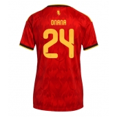 Belgien Amadou Onana #24 Hjemmebanetrøje Dame VM 2026 Kort ærmer