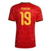 Belgien Diego Moreira #19 Hjemmebanetrøje VM 2026 Kort ærmer