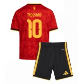 Belgien Leandro Trossard #10 Hjemmebanetrøje Børn VM 2026 Kort ærmer (+ bukser)