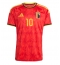 Belgien Leandro Trossard #10 Hjemmebanetrøje VM 2026 Kort ærmer