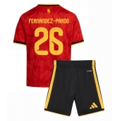 Belgien Matias Fernandez-Pardo #26 Hjemmebanetrøje Børn VM 2026 Kort ærmer (+ bukser)