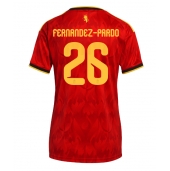 Belgien Matias Fernandez-Pardo #26 Hjemmebanetrøje Dame VM 2026 Kort ærmer