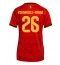 Belgien Matias Fernandez-Pardo #26 Hjemmebanetrøje Dame VM 2026 Kort ærmer