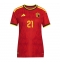 Belgien Nathan Ngoy #25 Hjemmebanetrøje Dame VM 2026 Kort ærmer