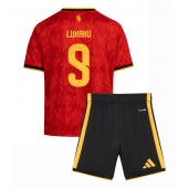 Belgien Romelu Lukaku #9 Hjemmebanetrøje Børn VM 2026 Kort ærmer (+ bukser)