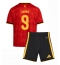 Belgien Romelu Lukaku #9 Hjemmebanetrøje Børn VM 2026 Kort ærmer (+ bukser)