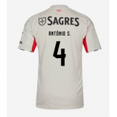 Benfica Antonio Silva #4 Udebanetrøje 2025-26 Kort ærmer