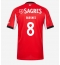 Benfica Fredrik Aursnes #8 Hjemmebanetrøje 2025-26 Kort ærmer