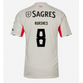 Benfica Fredrik Aursnes #8 Udebanetrøje 2025-26 Kort ærmer