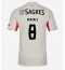 Benfica Fredrik Aursnes #8 Udebanetrøje 2025-26 Kort ærmer