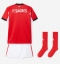 Benfica Hjemmebanetrøje Børn 2025-26 Kort ærmer (+ bukser)