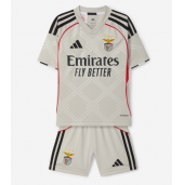 Benfica Udebanetrøje Børn 2025-26 Kort ærmer (+ bukser)