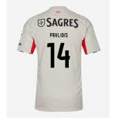 Benfica Vangelis Pavlidis #14 Udebanetrøje 2025-26 Kort ærmer