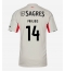 Benfica Vangelis Pavlidis #14 Udebanetrøje 2025-26 Kort ærmer