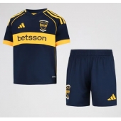 Boca Juniors Hjemmebanetrøje Børn 2025-26 Kort ærmer (+ bukser)