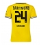 Borussia Dortmund Daniel Svensson #24 Hjemmebanetrøje Dame 2026-27 Kort ærmer