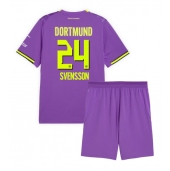 Borussia Dortmund Daniel Svensson #24 Tredje trøje Børn 2026-27 Kort ærmer (+ bukser)