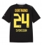 Borussia Dortmund Daniel Svensson #24 Udebanetrøje 2026-27 Kort ærmer