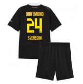 Borussia Dortmund Daniel Svensson #24 Udebanetrøje Børn 2026-27 Kort ærmer (+ bukser)